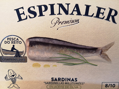 Sardinas en aceite de oliva